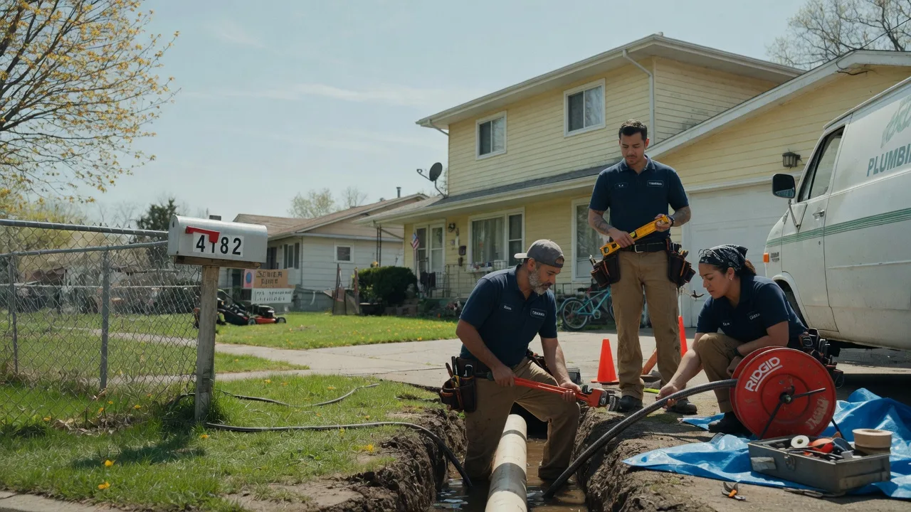 Gas Line Repair in Kell, IL near me